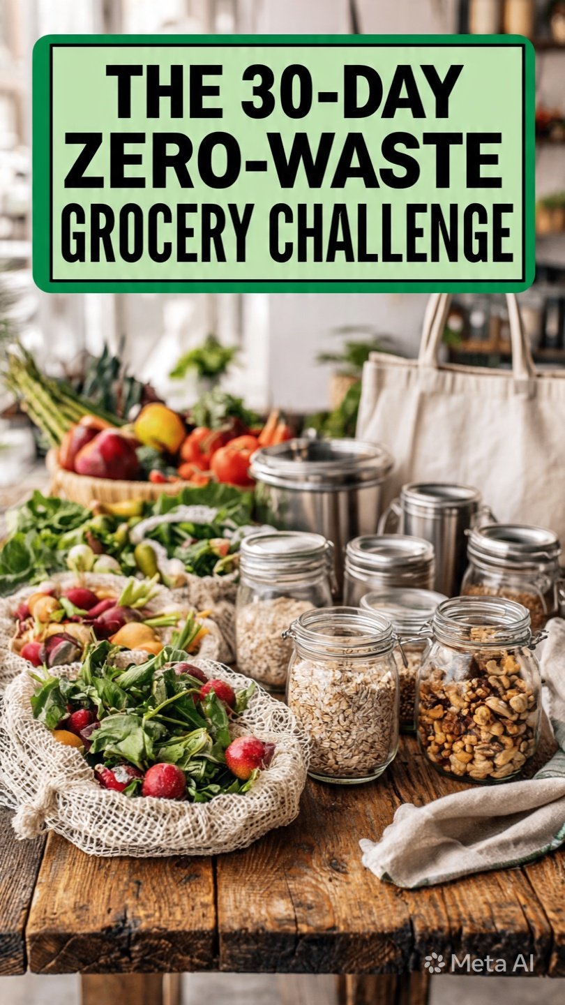 The 30-Day Zero-Waste Grocery Challenge